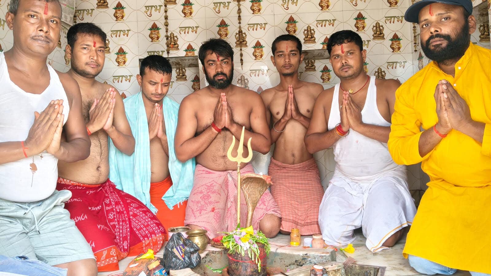 श्रावनी पूर्णिमा पर शिवालयों में शिवभक्तों ने किया जलाभिषेक