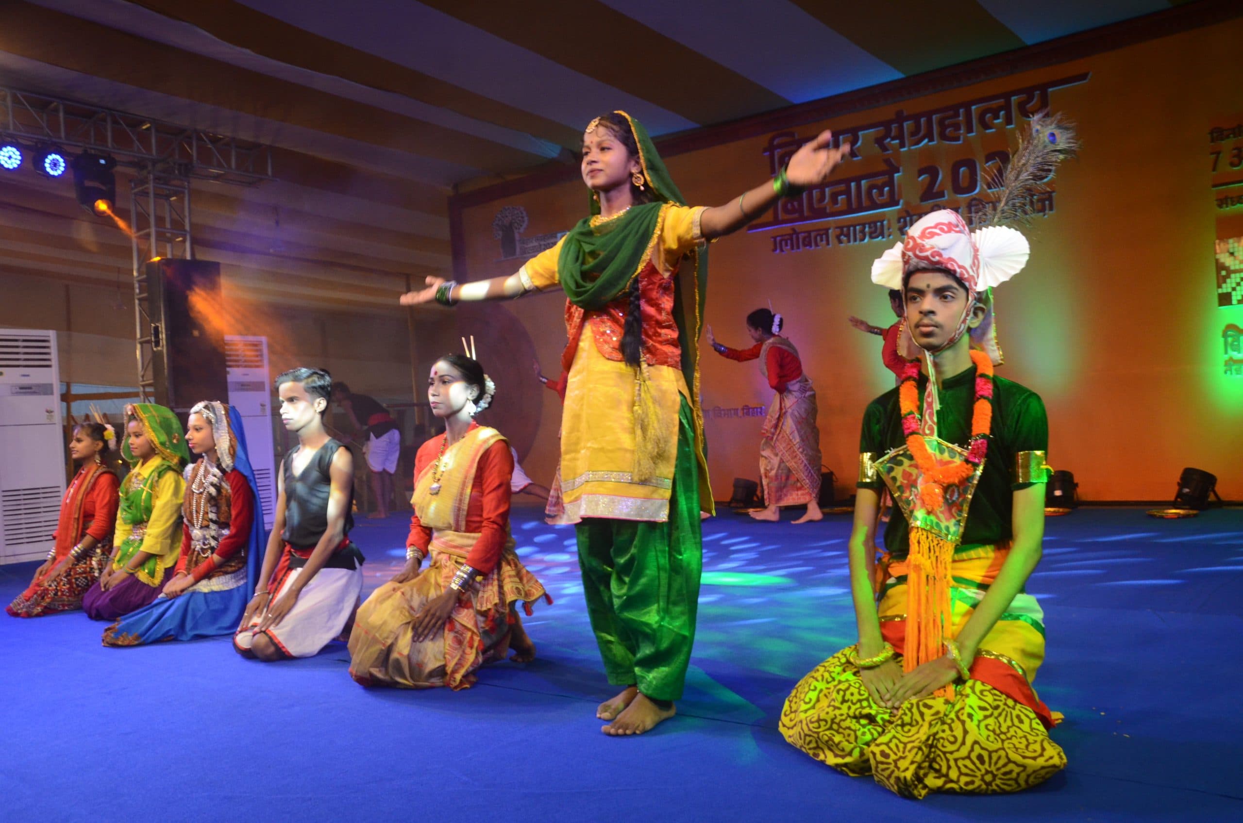 बिहार म्यूजियम बिनाले: मुखौटा, नारी शक्ति पर चर्चा