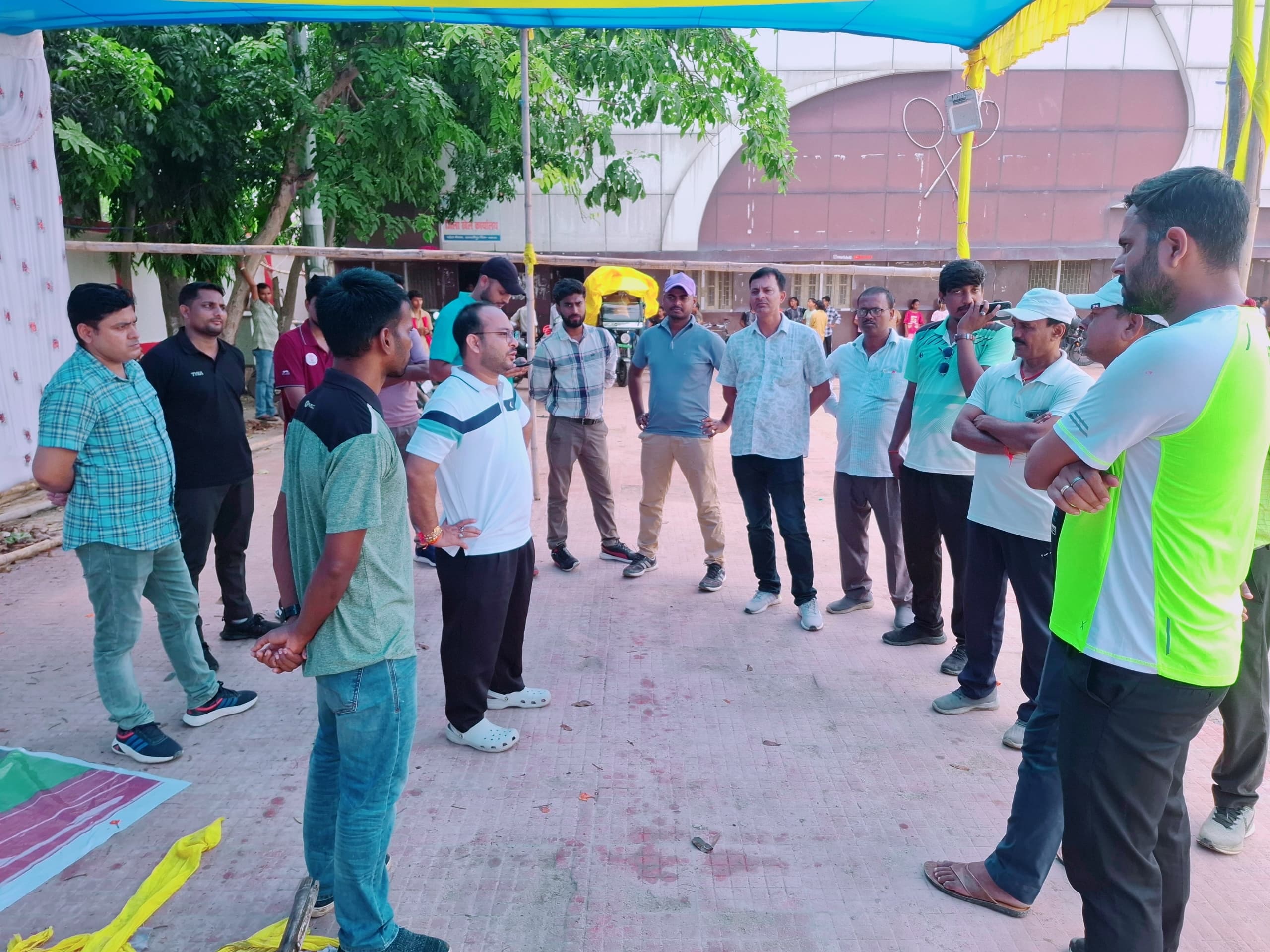 Samastipur News:जिलास्तरीय मशाल खेल प्रतियोगिता आज, तैयारी पूरी