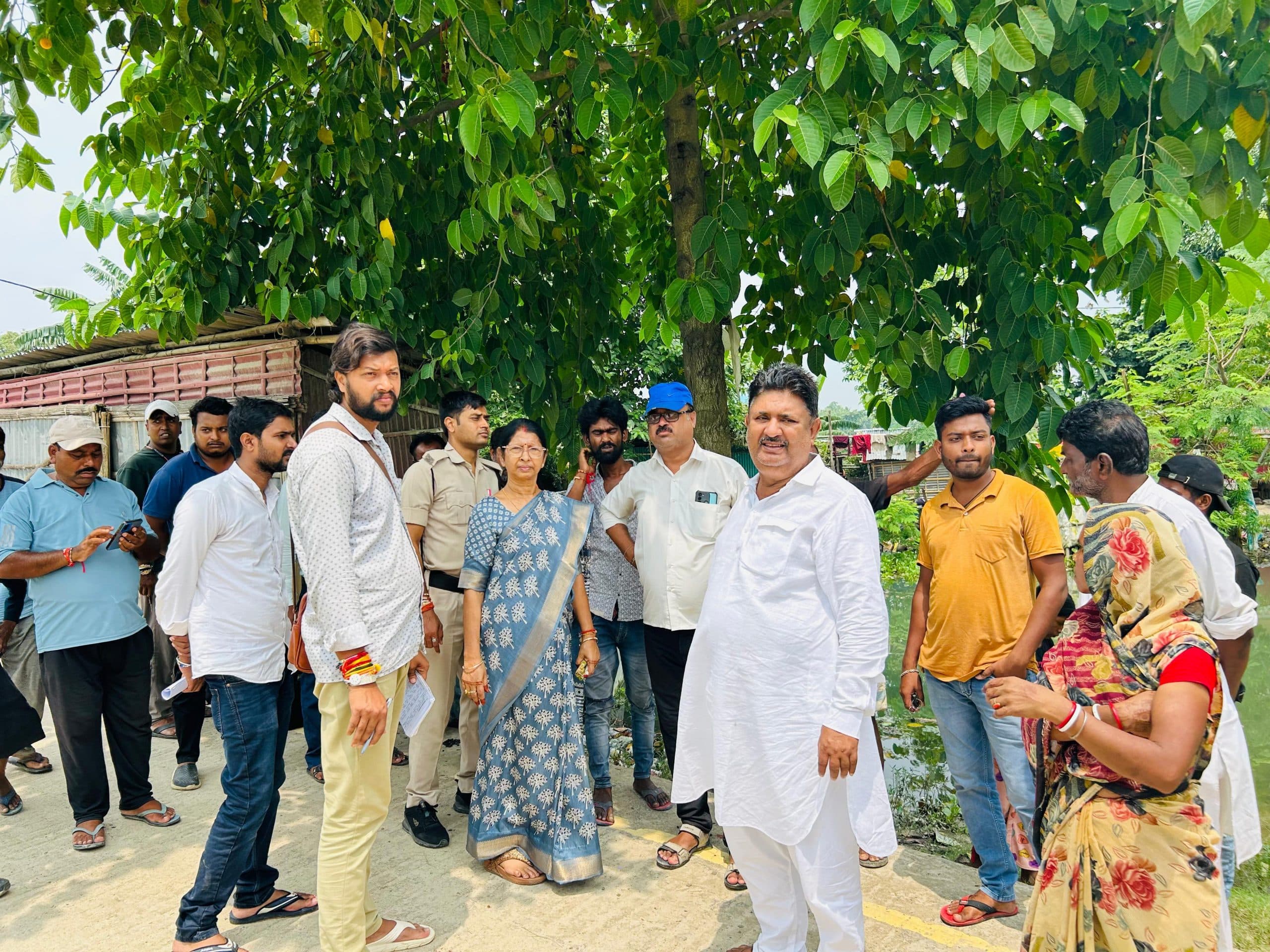 महापौर ने वार्ड नंबर 21 के विकास कार्यों का किया निरीक्षण