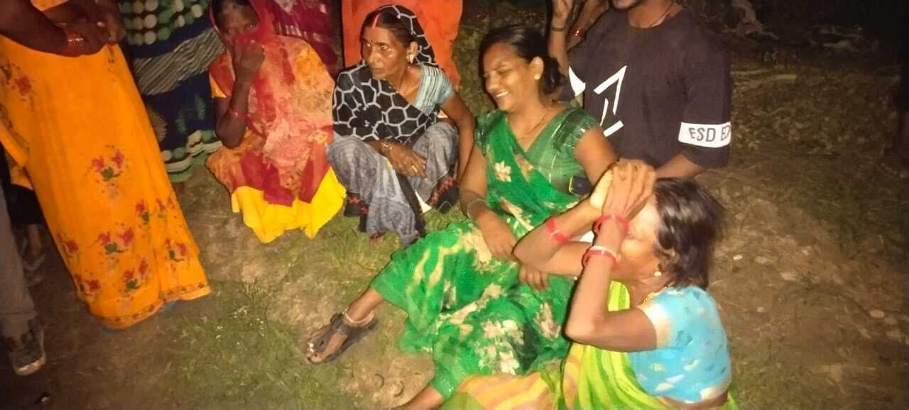 Kaimur news : सड़क हादसे में घायल बाइक सवार देवर व भाभी की मौत