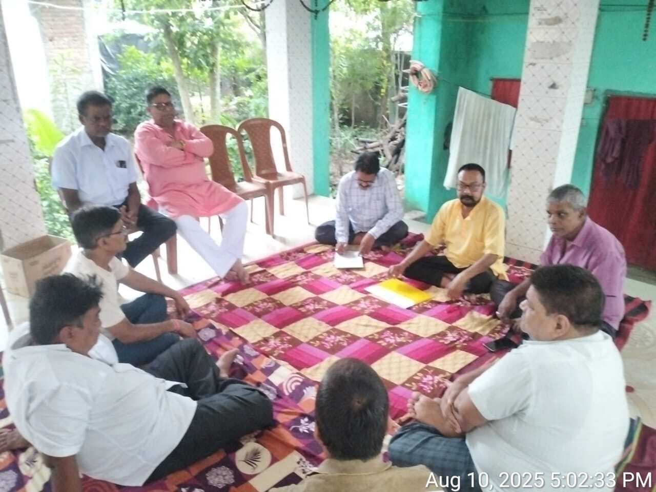 अखिल भारतीय कायस्थ महासभा जिला इकाई की बैठक