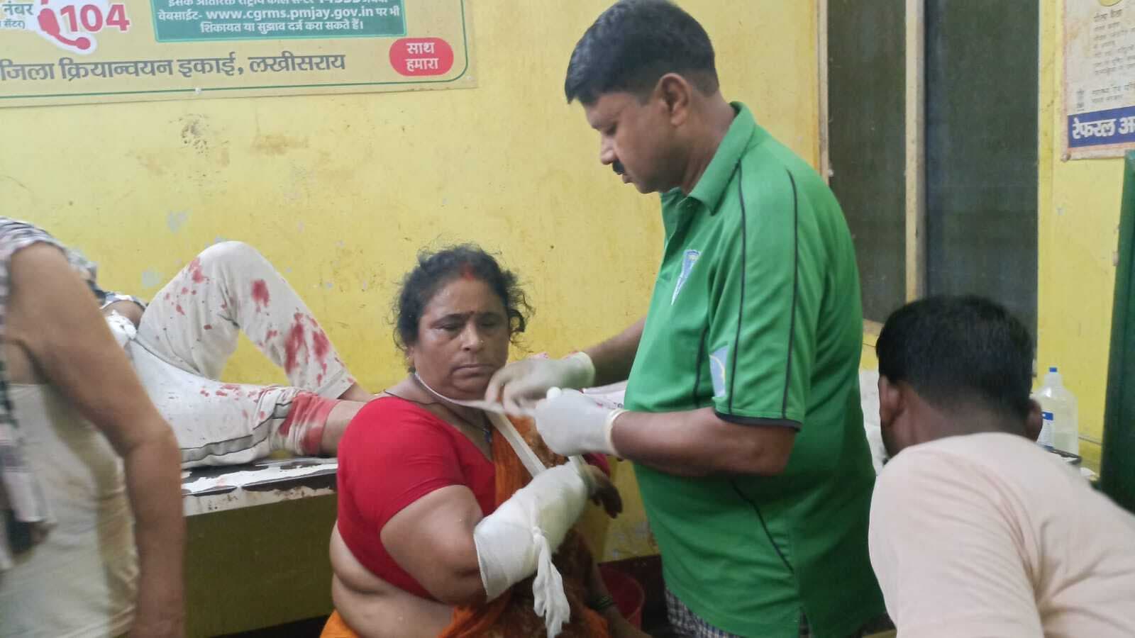 भूमि विवाद में धारदार हथियार से हमला, तीन लोग गंभीर रूप से घायल