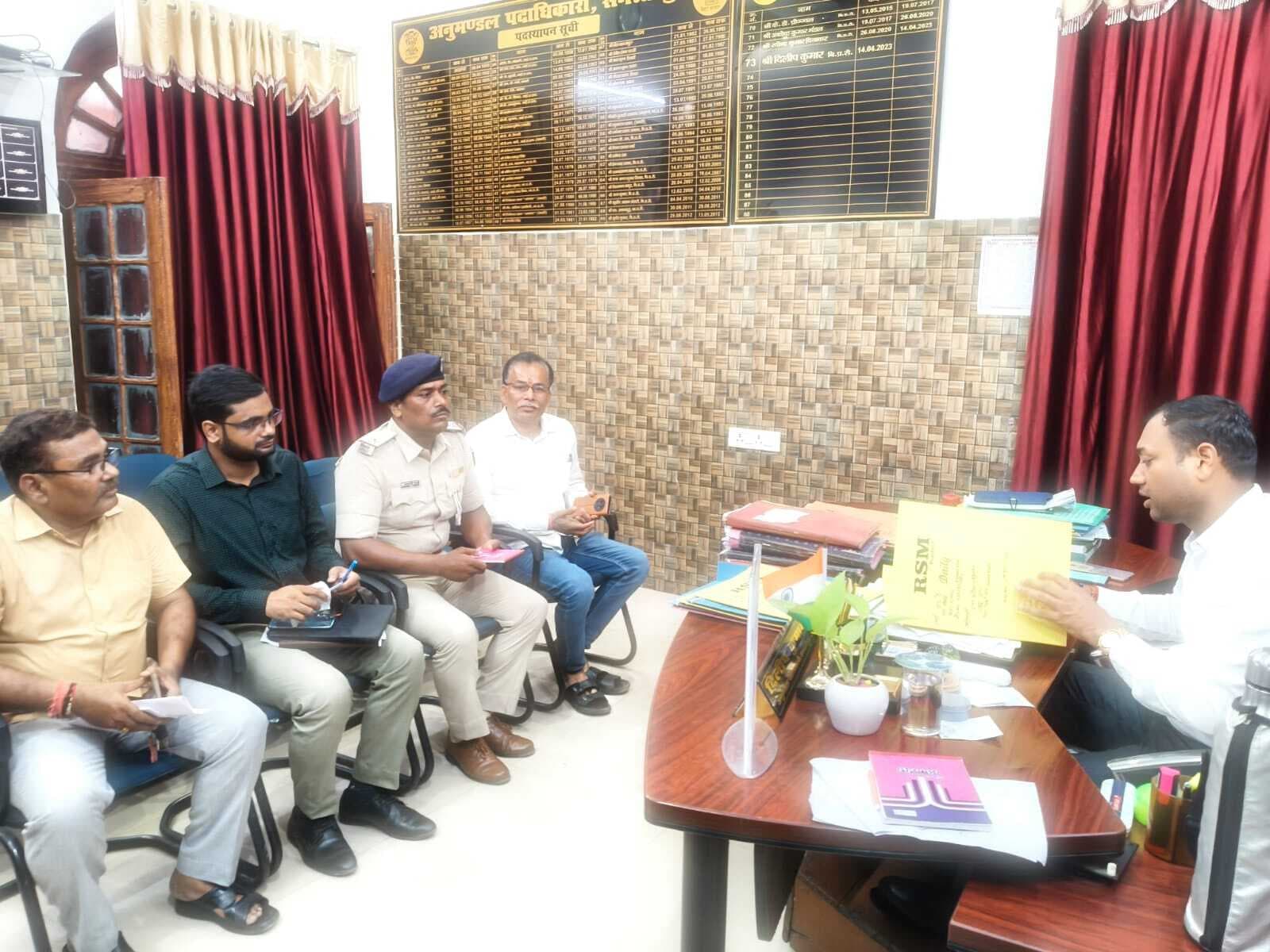 Samastipur News:अधिकारियों को मिला शहर को जाम से निजात दिलाने का टॉस्क