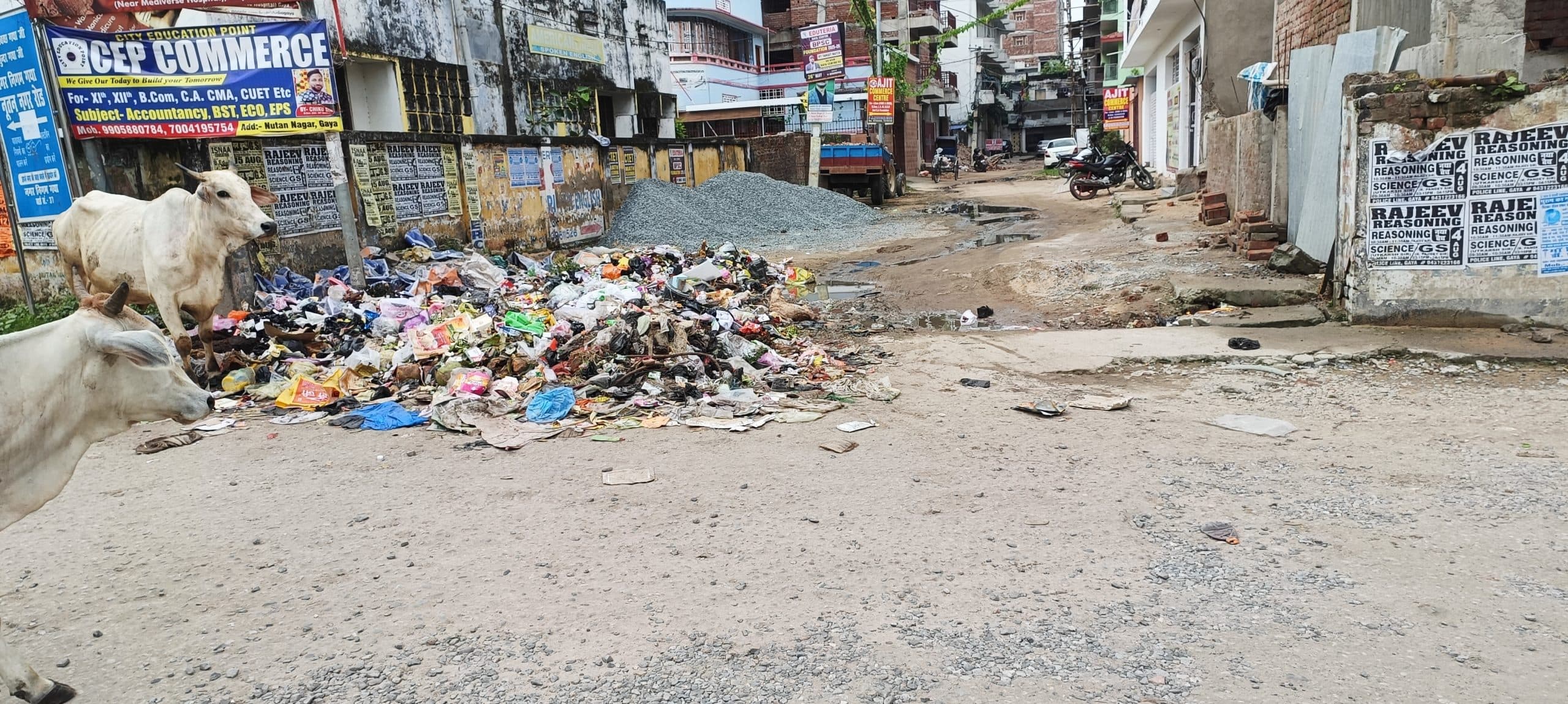 निगम के टेंपोकर्मी हड़ताल पर, वार्डों में गंदगी