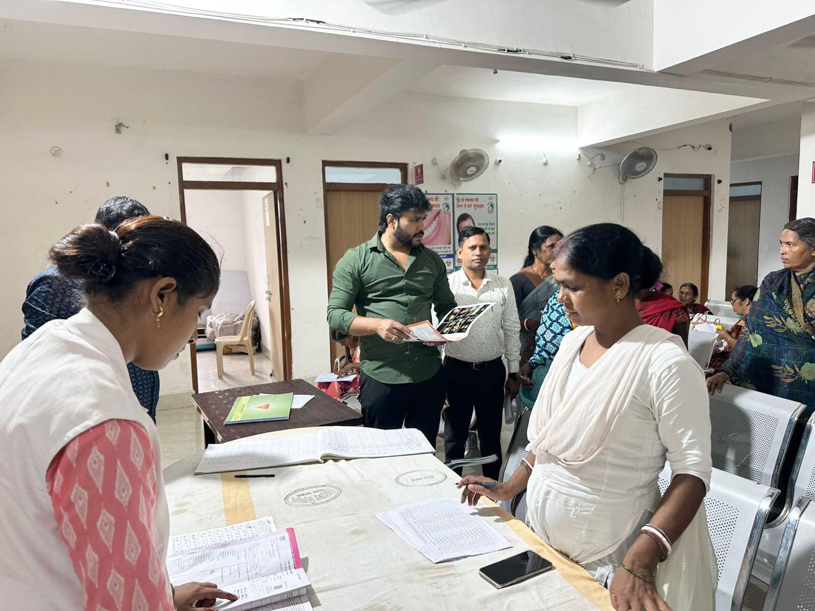 111 गर्भवती महिलाओं की हुई प्रसव पूर्व जांच