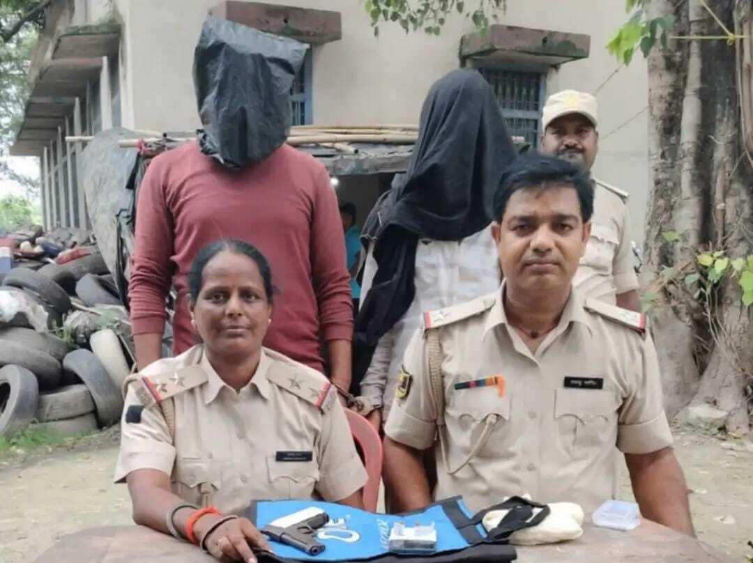 Samastipur News:लूट कांड में देसी पिस्टल व कारतूस के साथ दो गिरफ्तार