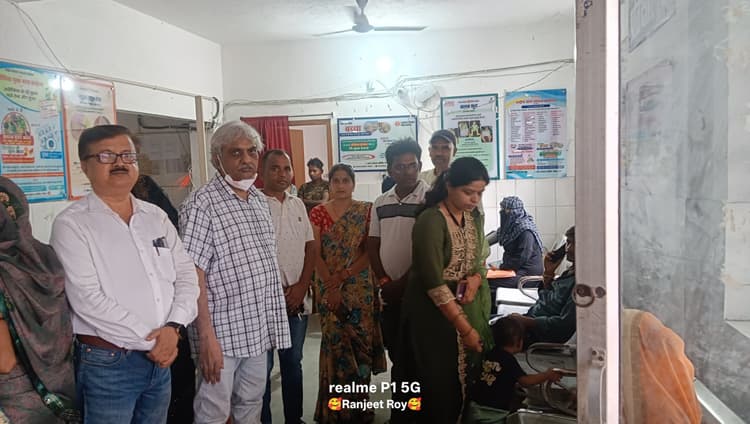 सीएचसी में 185 गर्भवती महिलाओं की हुई जांच, प्रधानमंत्री सुरक्षित मातृत्व अभियान के तहत हुआ आयोजन