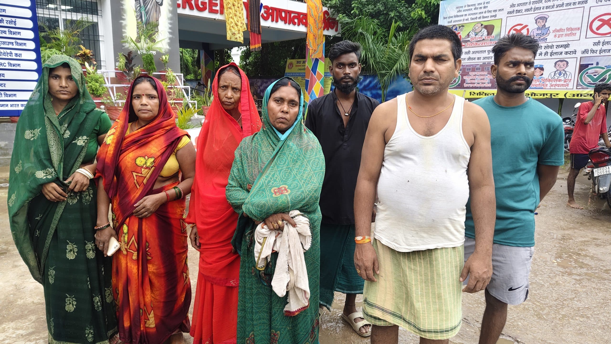 बाढ़ के पानी में डूबने से बुजुर्ग की मौत