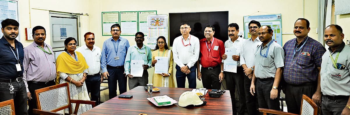 Rourkela News: सेल शाबाश योजना में सिलिकॉन स्टील मिल के तीन कर्मचारी सम्मानित