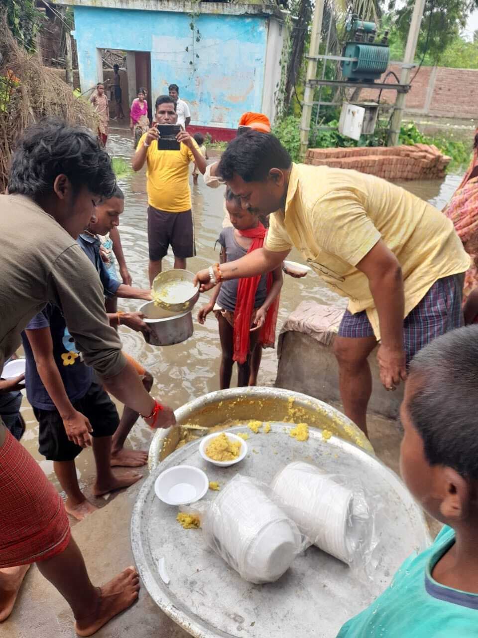 Bhagalpur news ट्रैक्टर के धक्के से स्कूटी सवार युवक की मौत