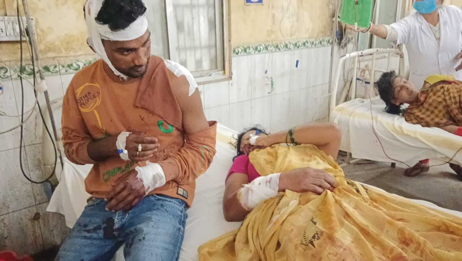 गोपालपुर में  बच्चों के विवाद में मारपीट, चार लोग घायल, तीन की हालत नाजुक