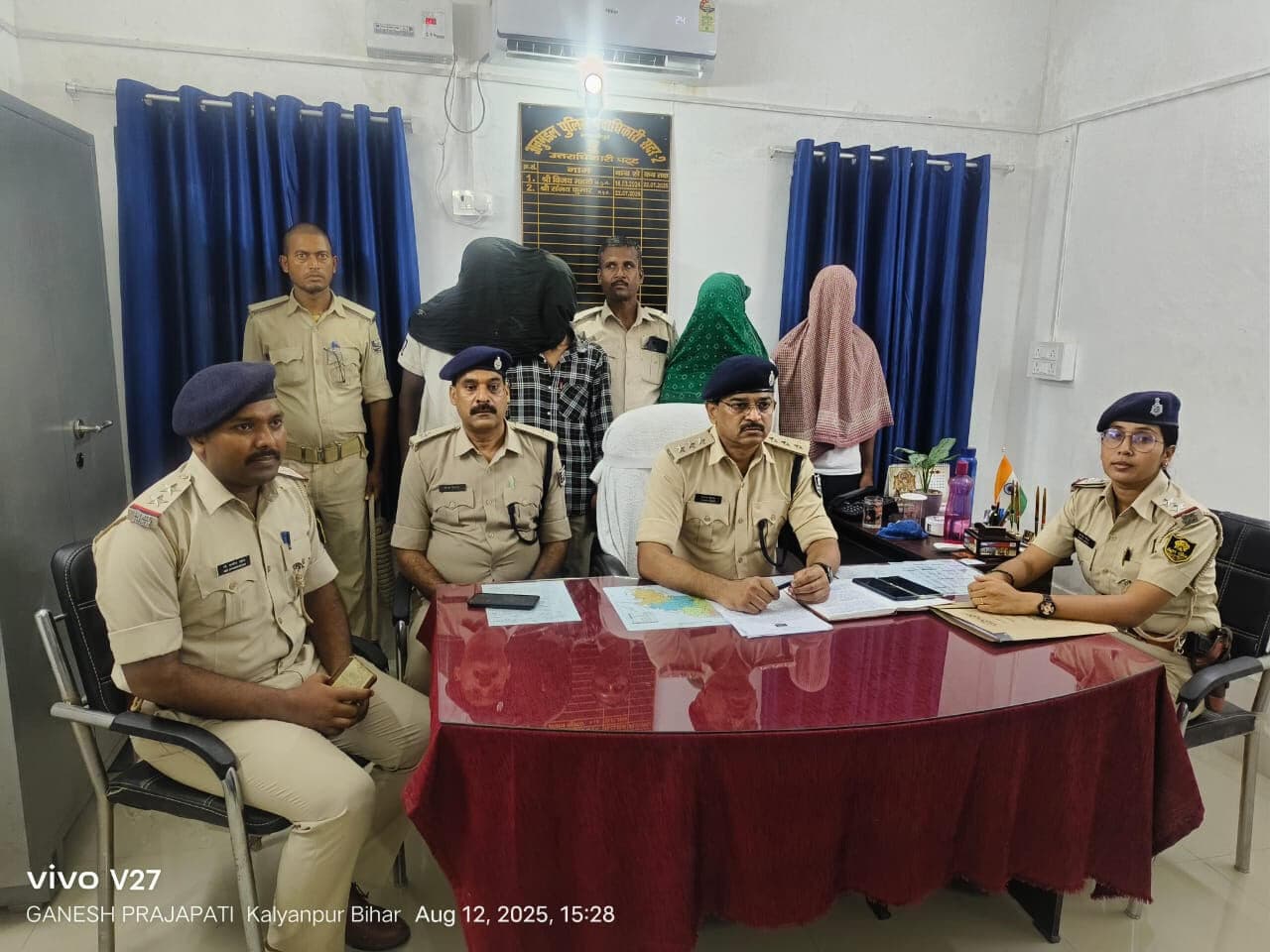 Samastipur News:सीएसपी लूट कांड में चार बदमाश गिरफ्तार