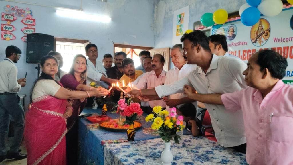 बीएन कॉलेज धोरैया में बीएड के नये सत्र का हुआ शुभारंभ