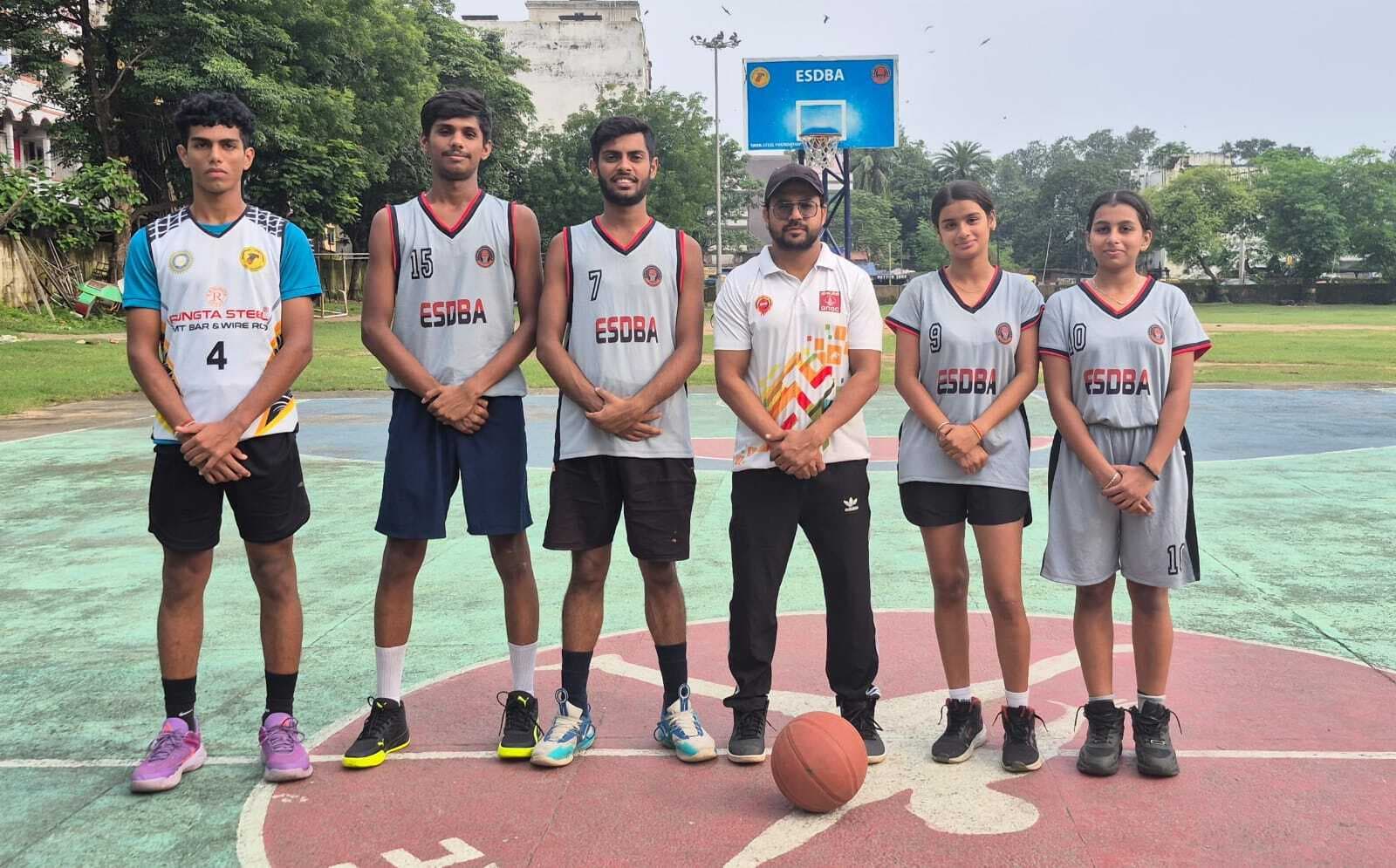 jamshedpur players in jharkhand basketball team : जमशेदपुर के पांच खिलाड़ी राज्य बास्केटबॉल टीम में