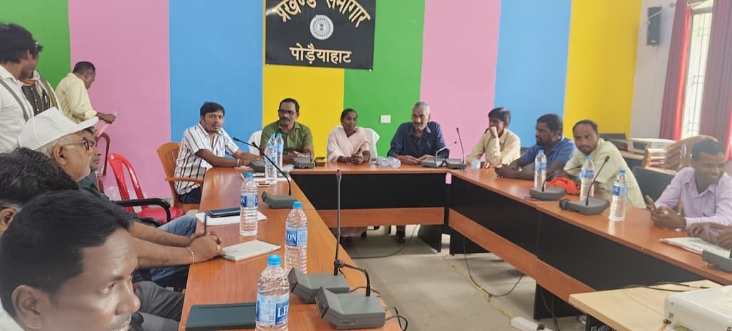 स्वतंत्रता दिवस समारोह को लेकर पोड़ैयाहाट में समय सारणी निर्धारित