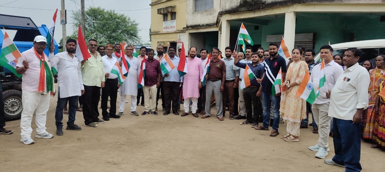 हर घर तिरंगा को लेकर निकाली गयी रैली