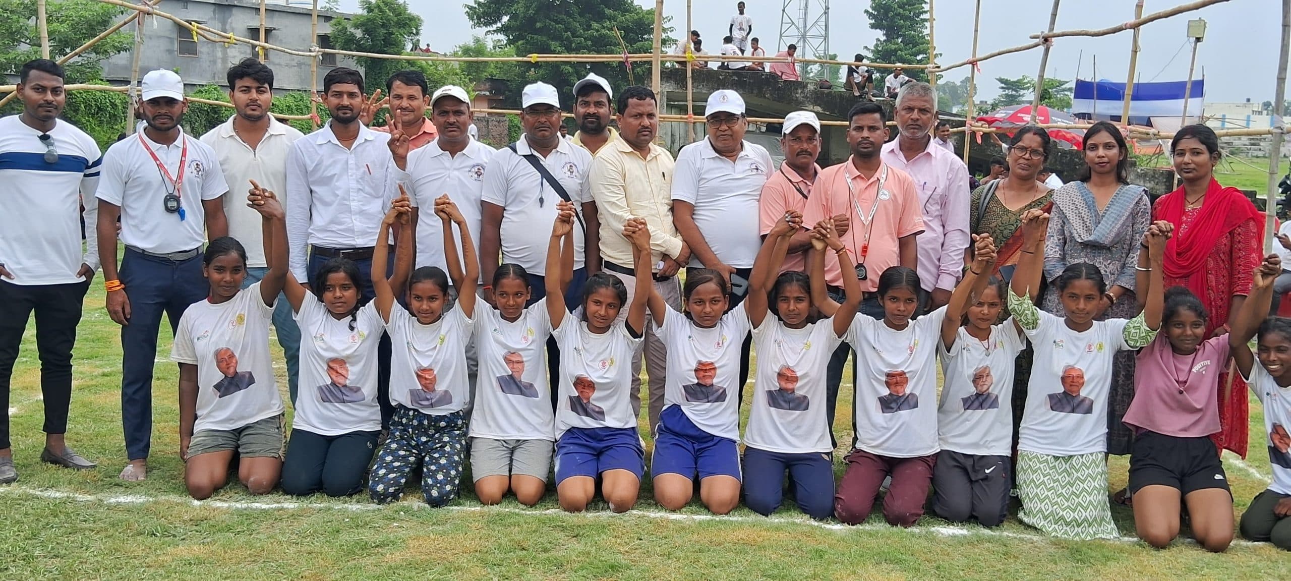 मशाल खेल प्रतियोगिता के तीसरे दिन कबड्डी में निर्मली व सुपौल ने मारी बाजी