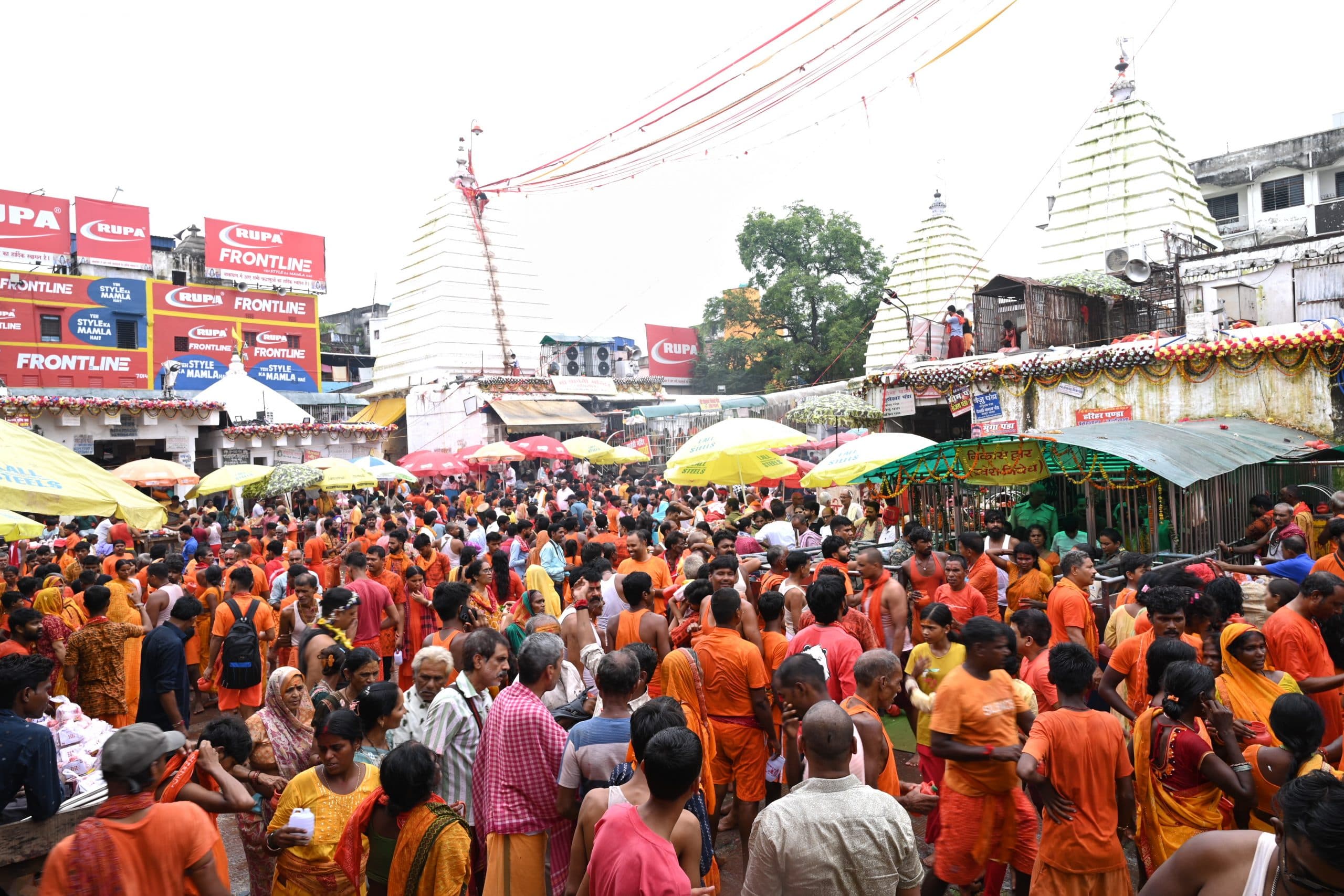भादो मेला : सवा लाख से अधिक कांवरियों ने की बाबा की स्पर्श पूजा