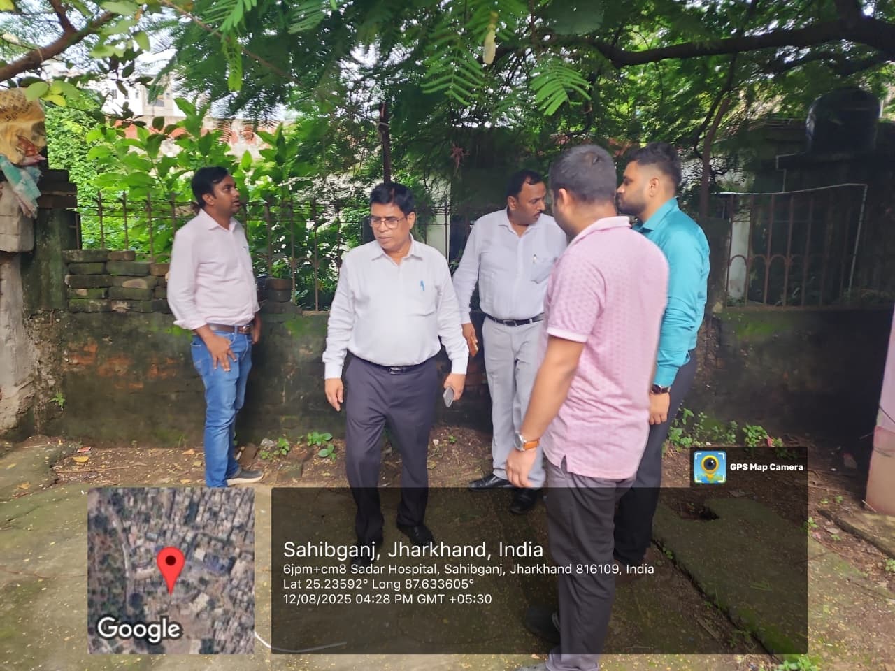 सदर अस्पताल साहिबगंज में आधारभूत सुधार को लेकर व्यापक निरीक्षण