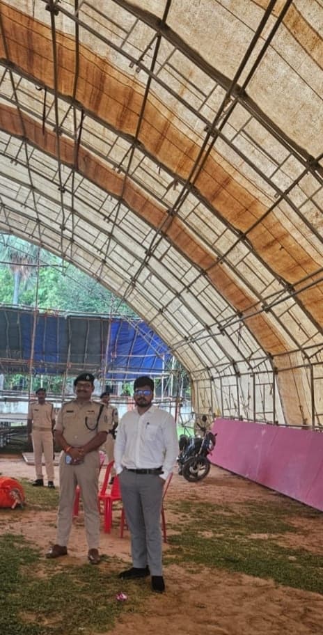 दशरथ मांझी महोत्सव की तैयारियों का एसडीओ ने लिया जायजा