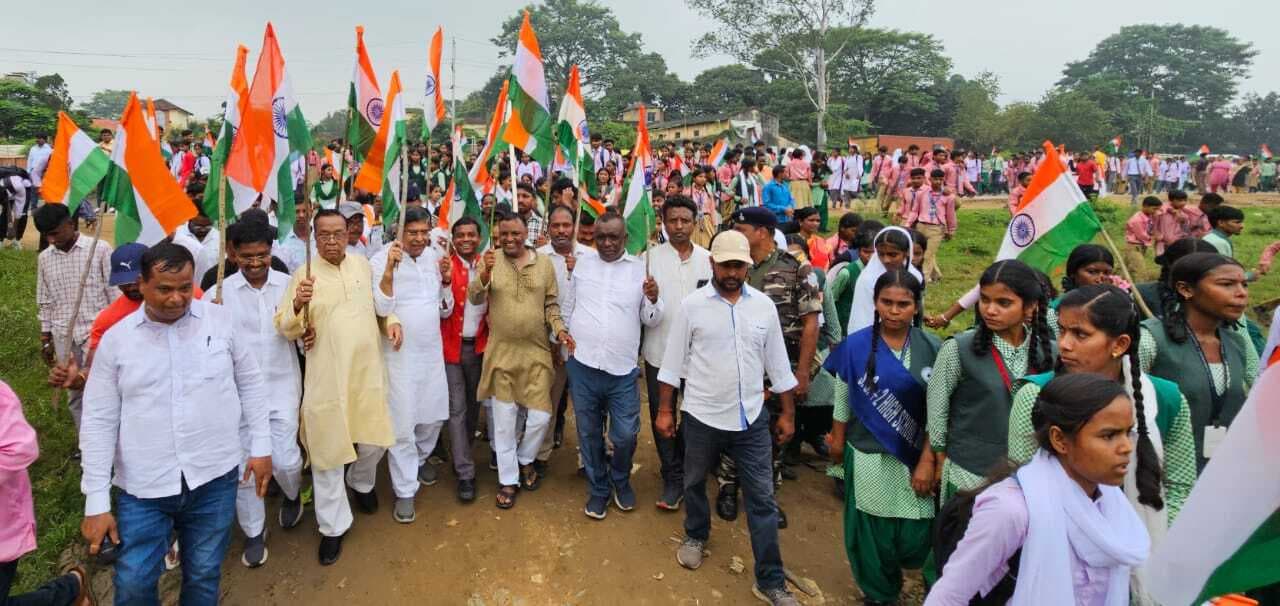 तिरंगा यात्रा में उमड़ा जैन सैलाब