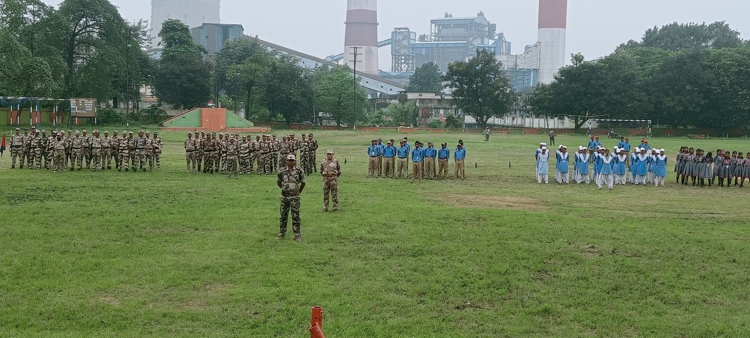 Bokaro News : बोकारो थर्मल और चंद्रपुरा में परेड का फाइनल रिहर्सल