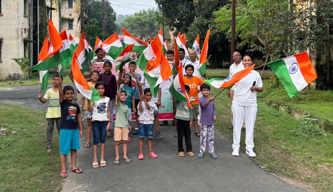 Bokaro News : जगह-जगह निकली तिरंगा यात्रा, गूंजे नारे