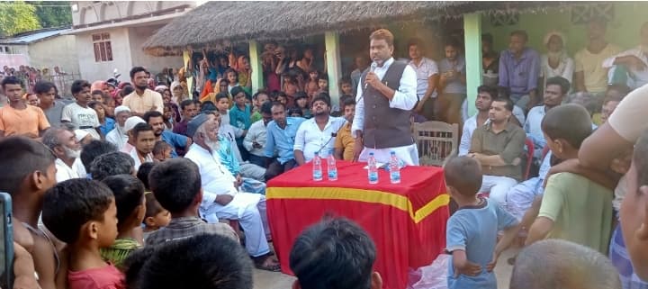 विधायक ने किया चार सड़क का शिलान्यास