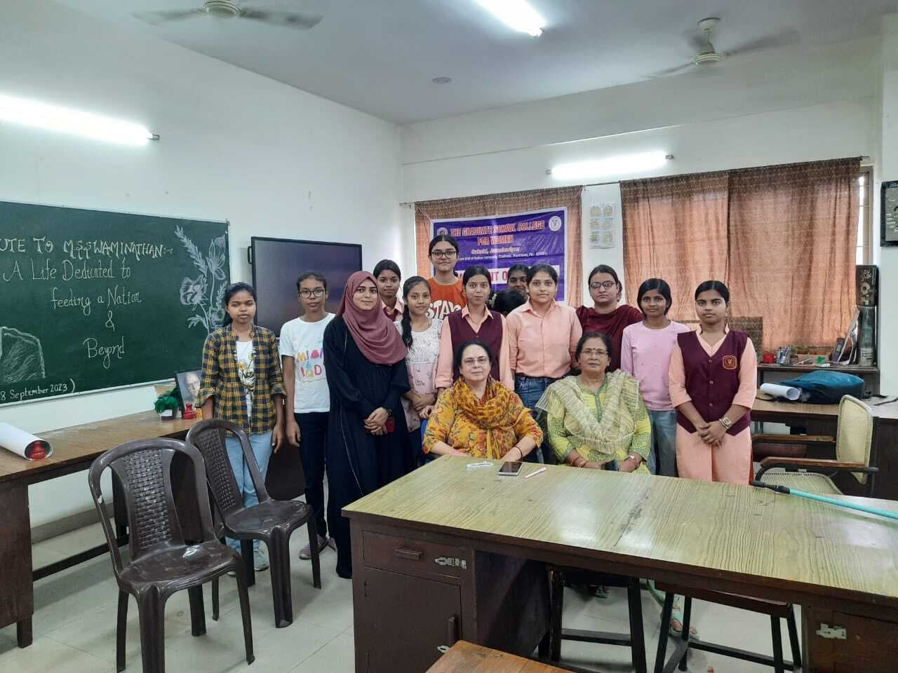 Jamshedpur news. हरित क्रांति के जनक डॉ एमएस स्वामीनाथन की जयंती मनी