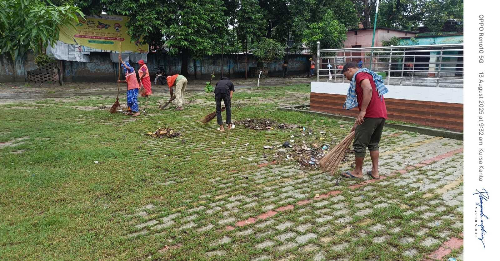 अंतिम चरण में स्वतंत्रता दिवस कार्यक्रम की तैयारी