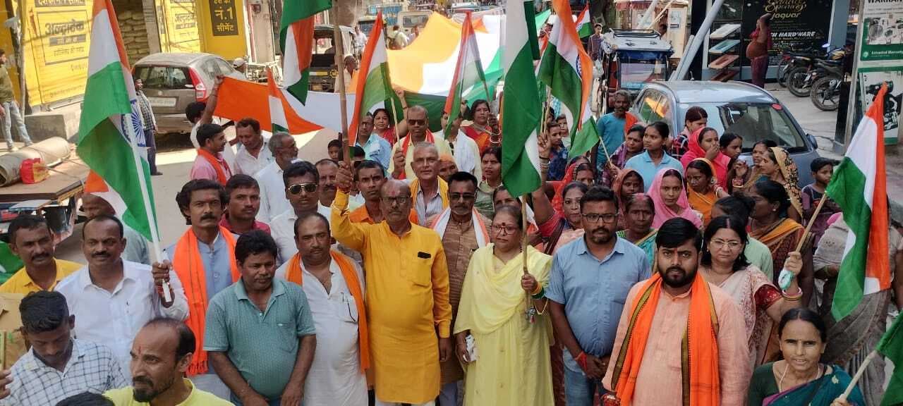 तिरंगा यात्रा तिरंगे के सम्मान व राष्ट्र प्रेम की अद्भुत है मिसाल: जिलाध्यक्ष