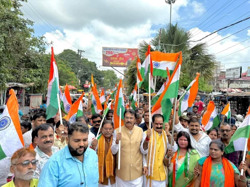 Darbhanga News: बलिदान एवं गौरव का प्रतीक है राष्ट्रीय ध्वज तिरंगा : सरावगी