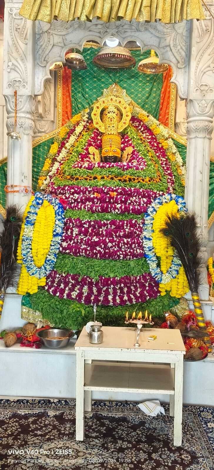 Ranchi News : बेंगलुरु के गुलाब से होगा श्री श्याम बाबा का शृंगार