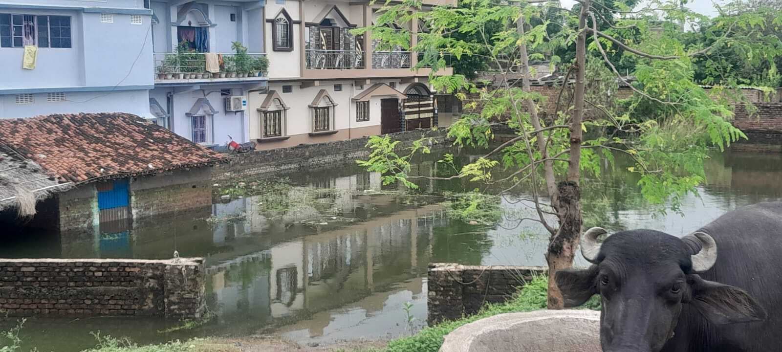 खतरे के निशान नीचे पहुंचा गंगा का जलस्तर, हालात अब भी खराब