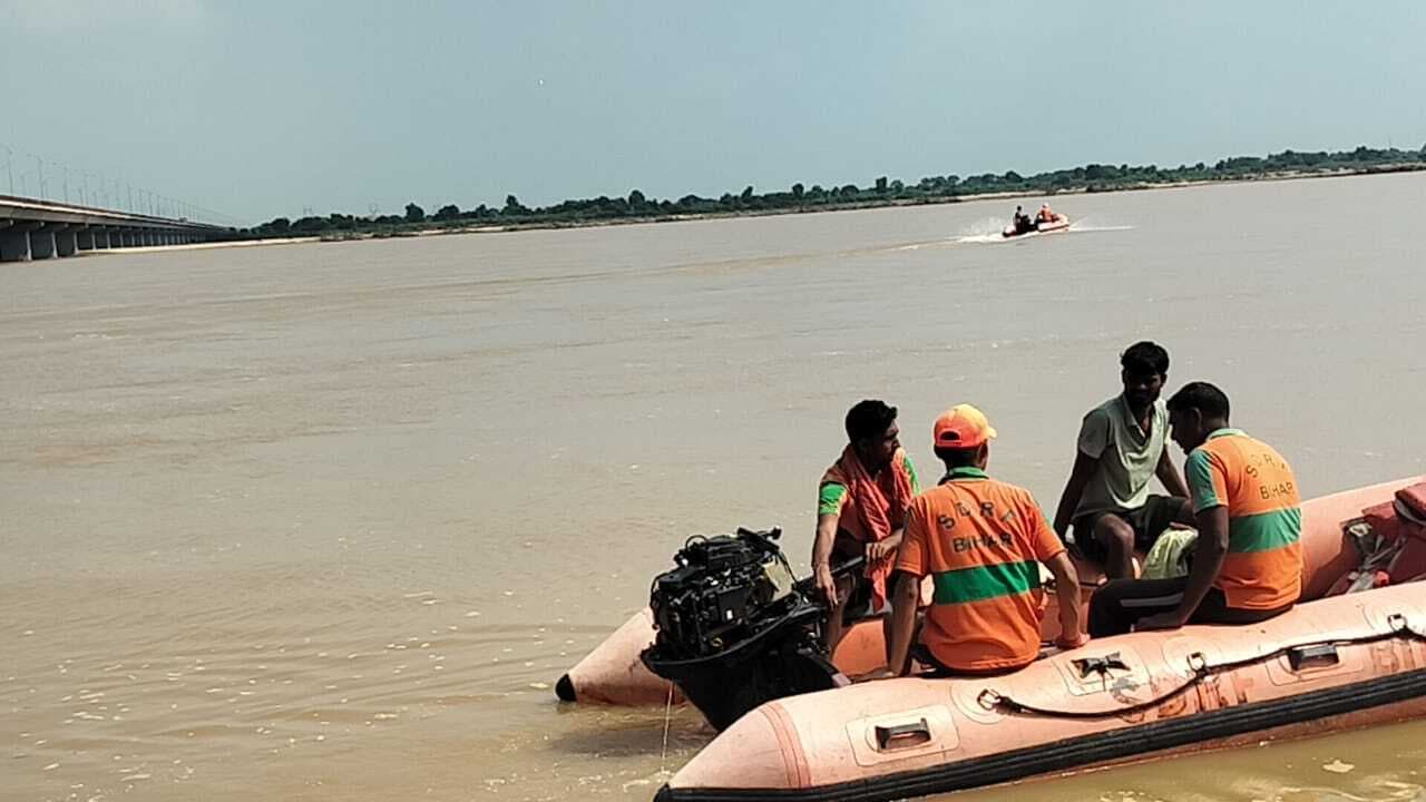 सोन नदी में डूबा वृद्ध, खोज में जुटी एसडीआरएफ