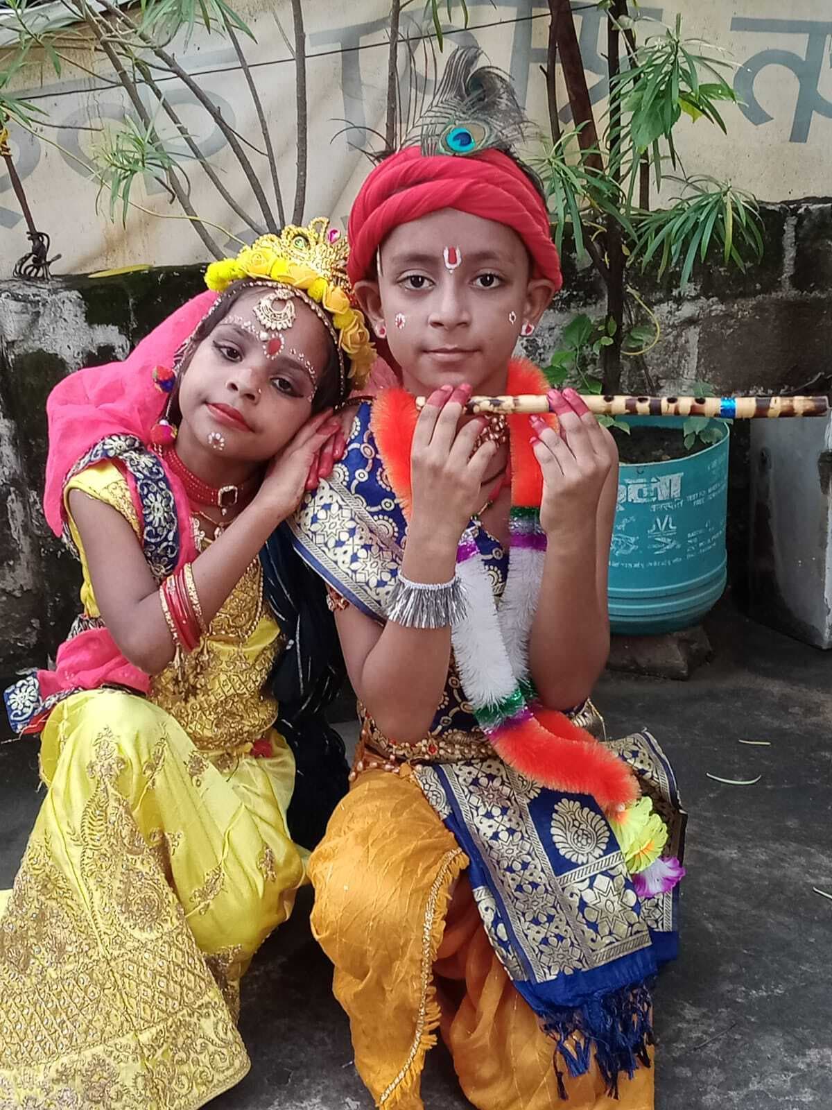 बल एकेडमी पांती में धूमधाम से मना जन्माष्टमी का पर्व