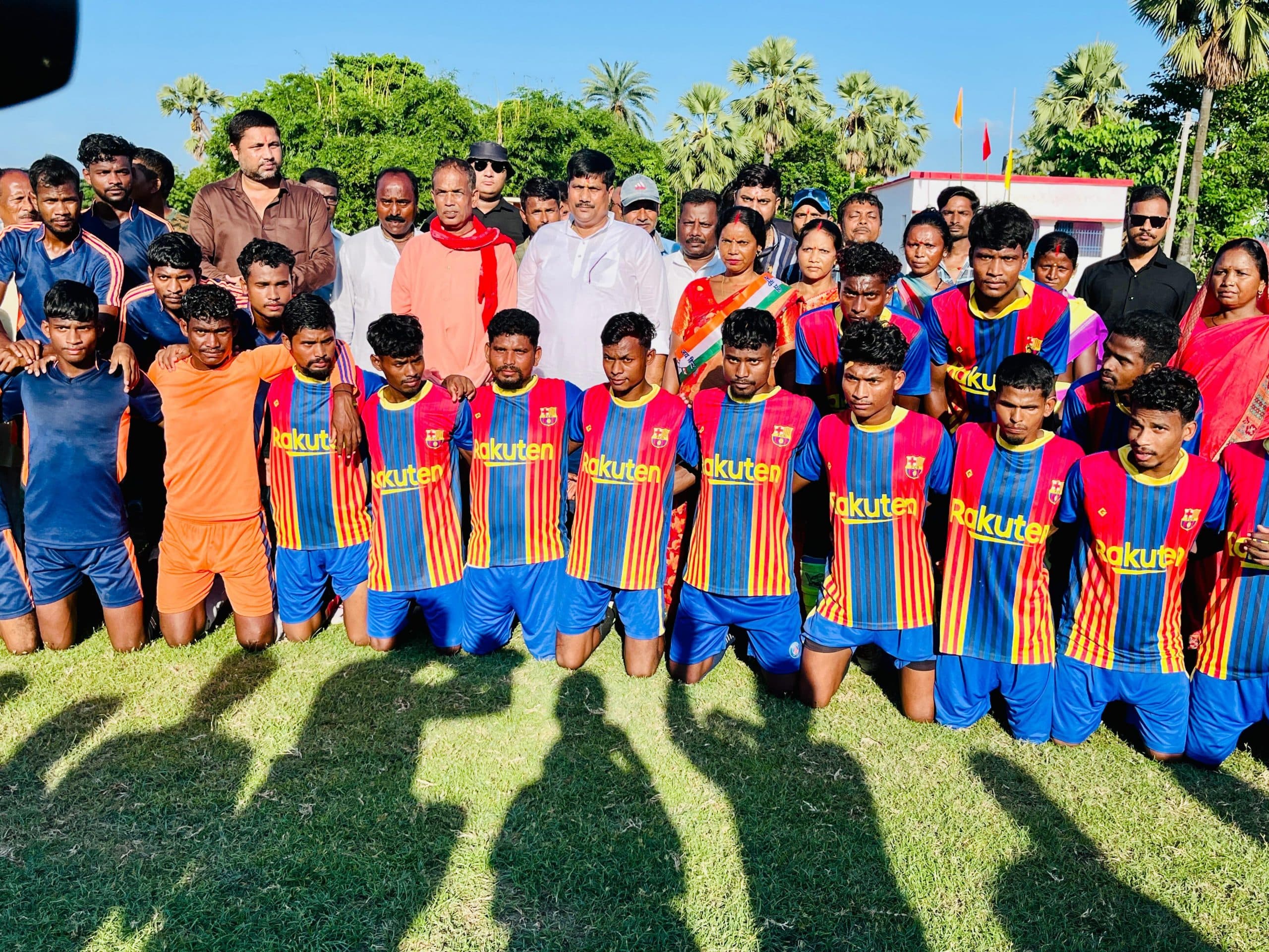 फुटबॉल टूर्नामेंट में सहरसा ने खगड़िया की टीम को किया पराजित