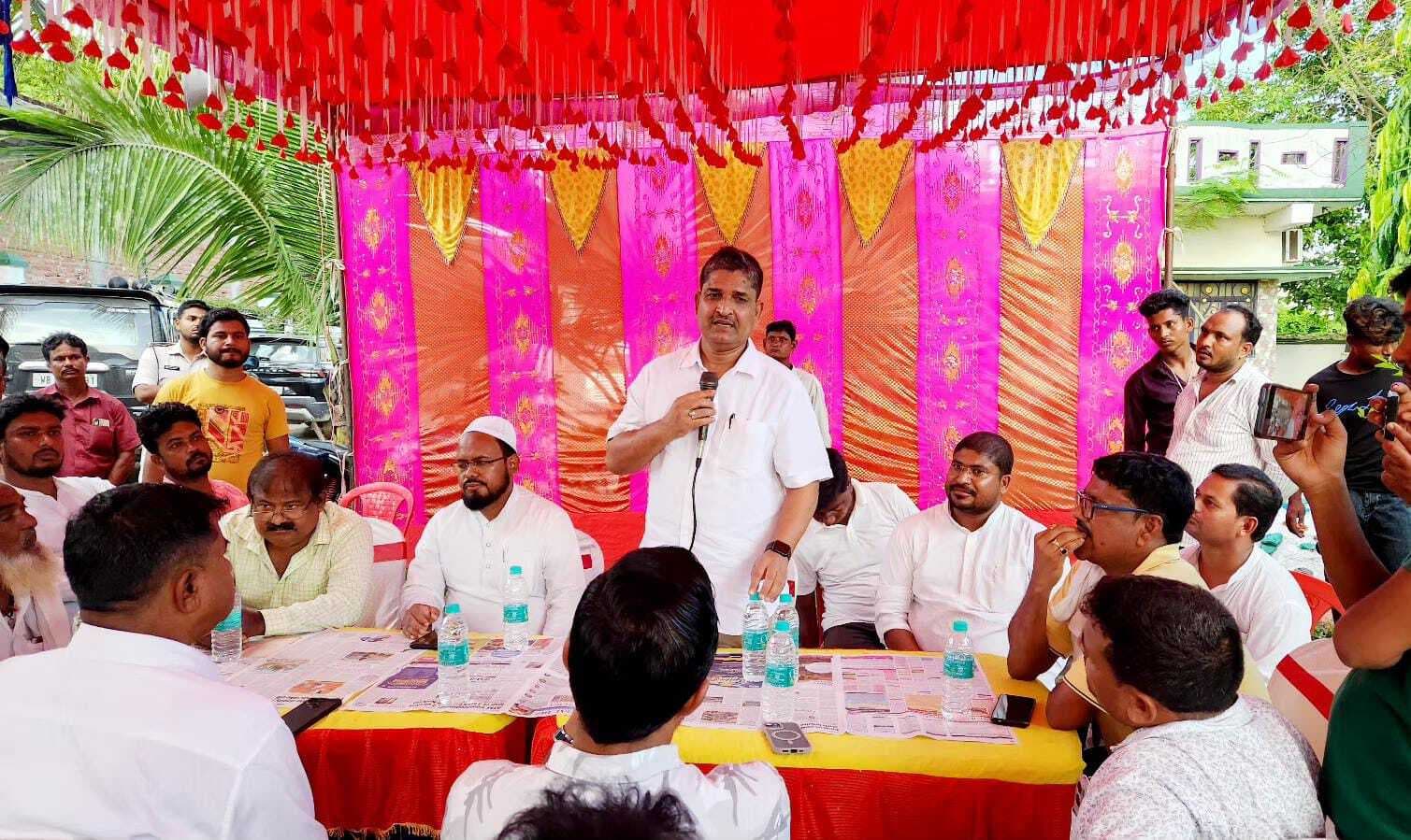 सांसद व विधायक ने 13.2 किमी सड़क निर्माण का किया शिलान्यास