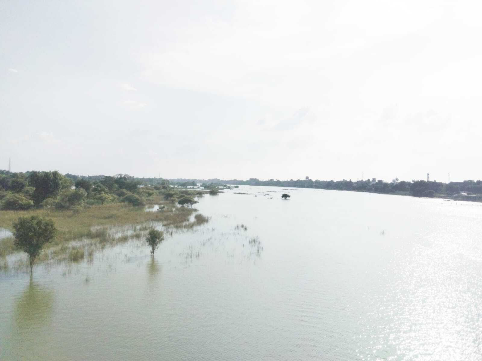 गंगा का गिरा जलस्तर, लोगों को मिली राहत