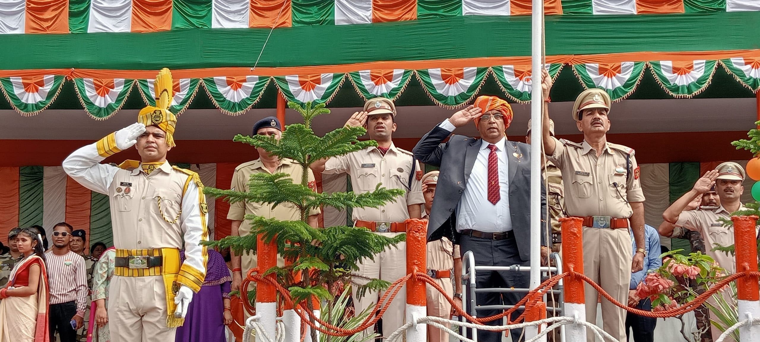 Bokaro news : सीटीपीएस और बीटीपीएस प्रबंधन ने भी मनाया आजादी का पर्व