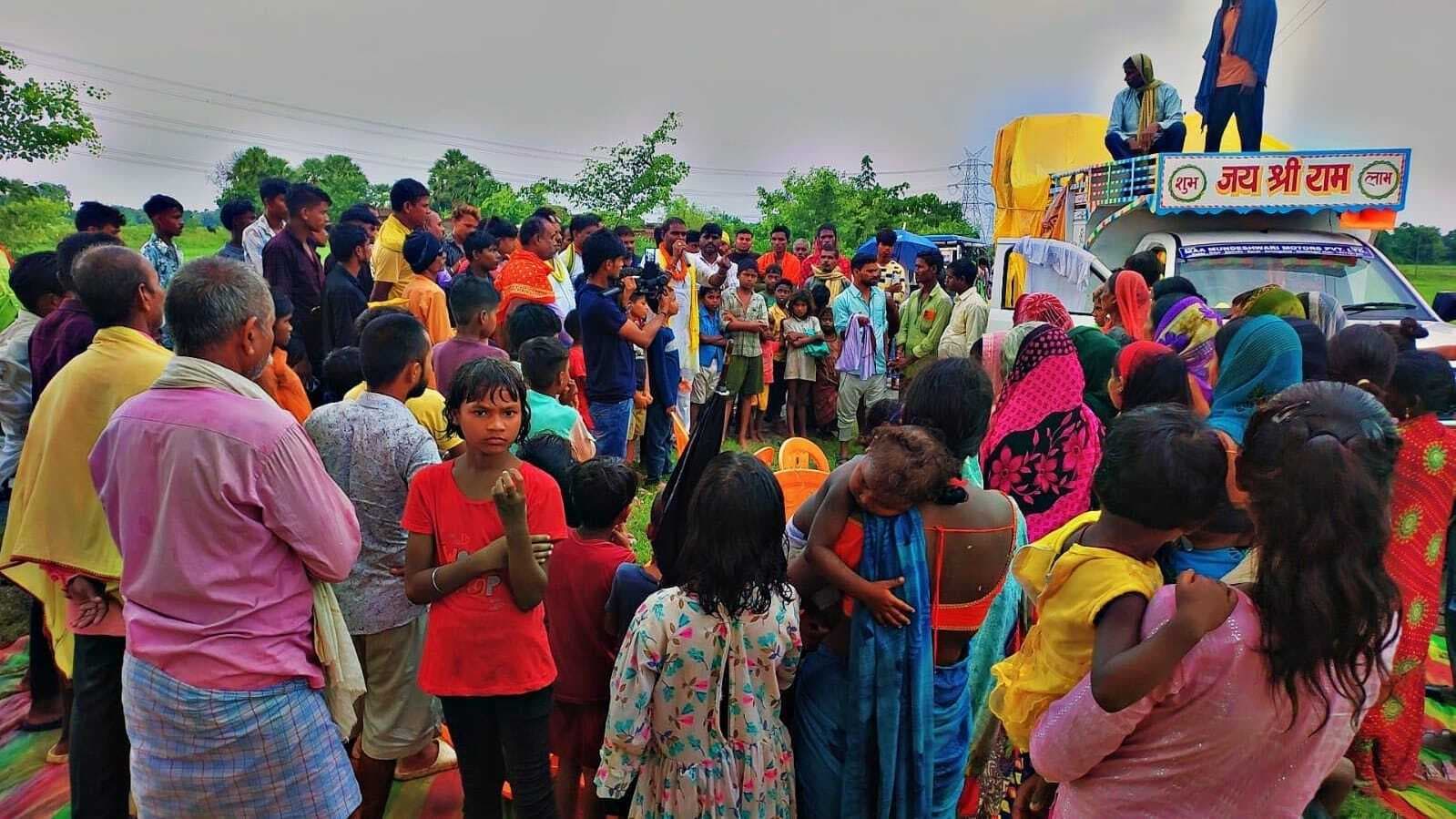 काज पंचायत में दो दिवसीय जनजागरण यात्रा का हुआ  समापन