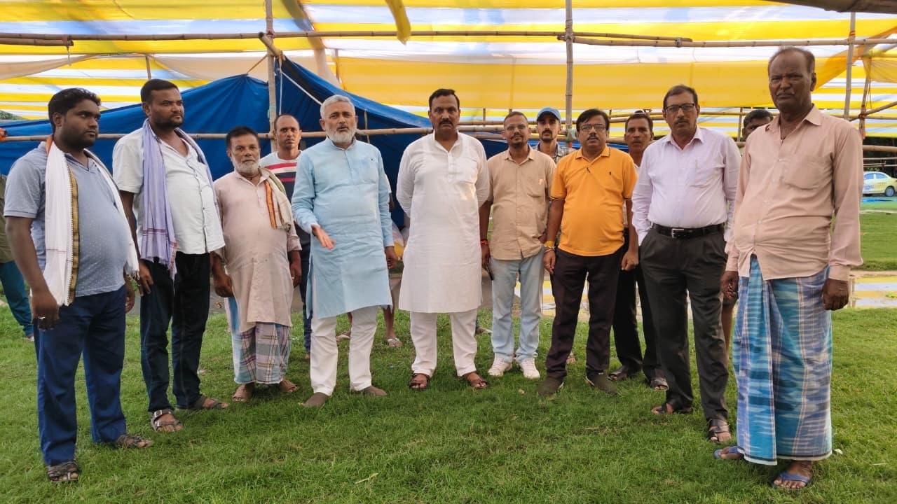 प्रशांत किशोर के बिहार बदलाव सभा की तैयारी पूरी, किशोर कुमार ने लिया जायजा