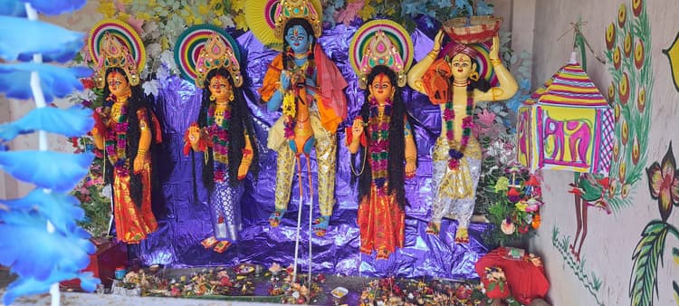 प्रखंड क्षेत्र में धूमधाम से मनाया जा रहा श्रीकृष्ष्ण जन्माष्टमी