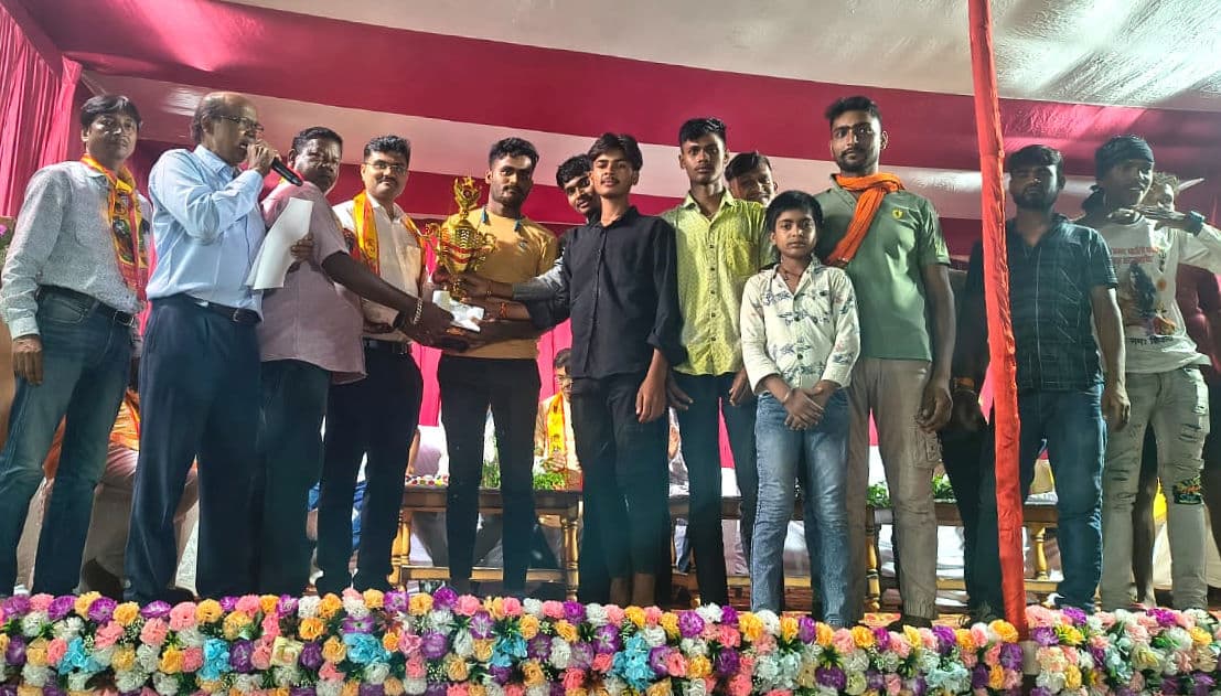 श्री रामसेवा समिति मंदरो व राधा रानी ग्रुप करगे की टीम विजयी