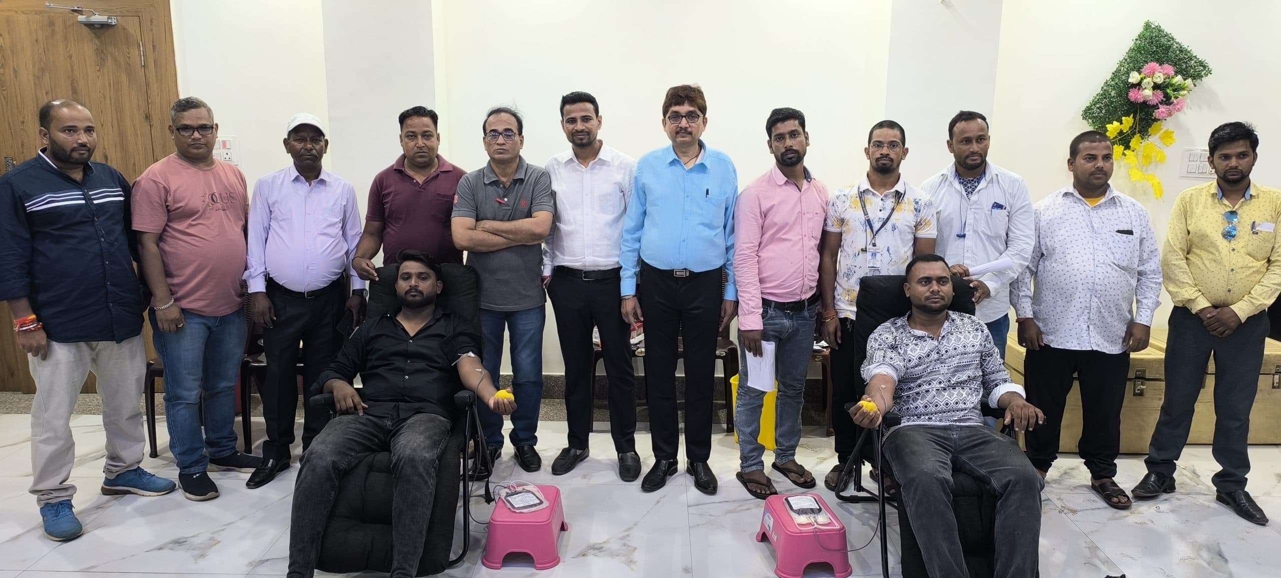 Giridih News :शिविर में 23 यूनिट रक्त का संग्रह