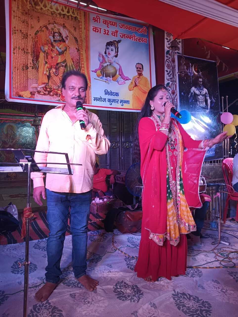 अनुमंडल क्षेत्र में धूमधाम से मनाया गया कृष्ण जन्माष्टमी का पर्व