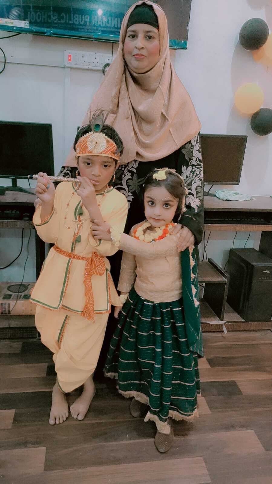 Janmastami Celebration:इंडियन पब्लिक स्कूल में मनायी गयी श्रीकृष्ण जन्माष्टमी