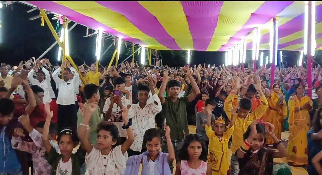 Janmastami Celebration :भगवान श्रीकृष्ण की भक्ति में डूबे रहे श्रद्धालु