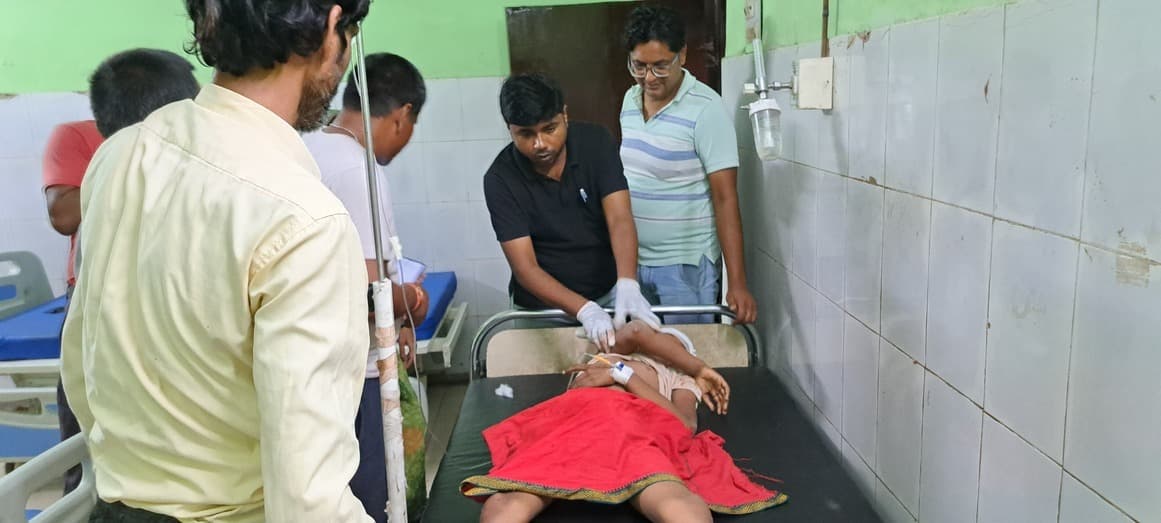 तेज रफ्तार बाइक की टक्कर से बालक गंभीर रूप से घायल